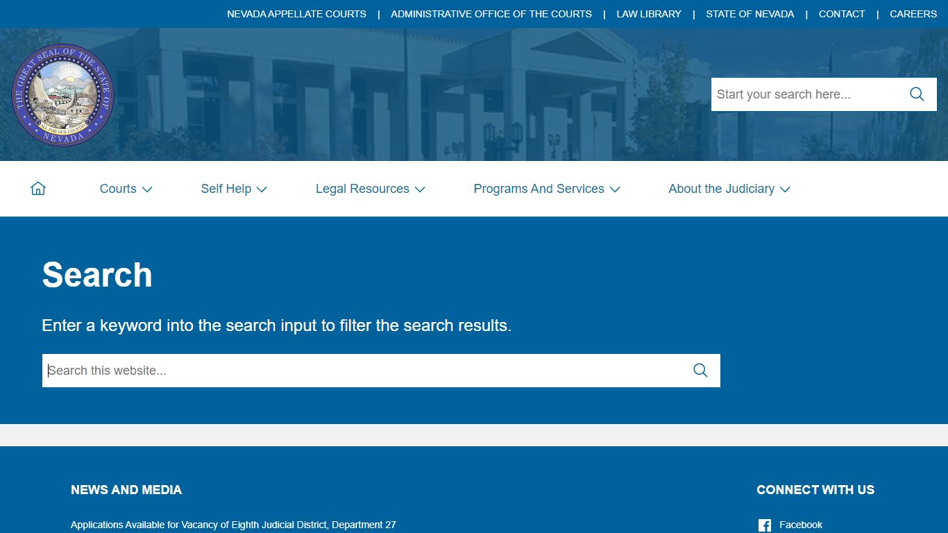 Search | Nevada Judiciary